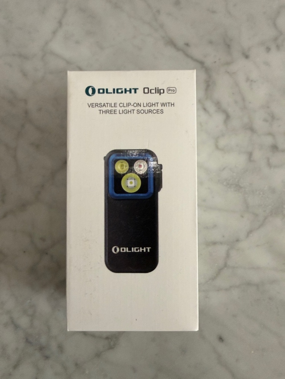 Oclip Pro Versatile Clip-On Light - Black